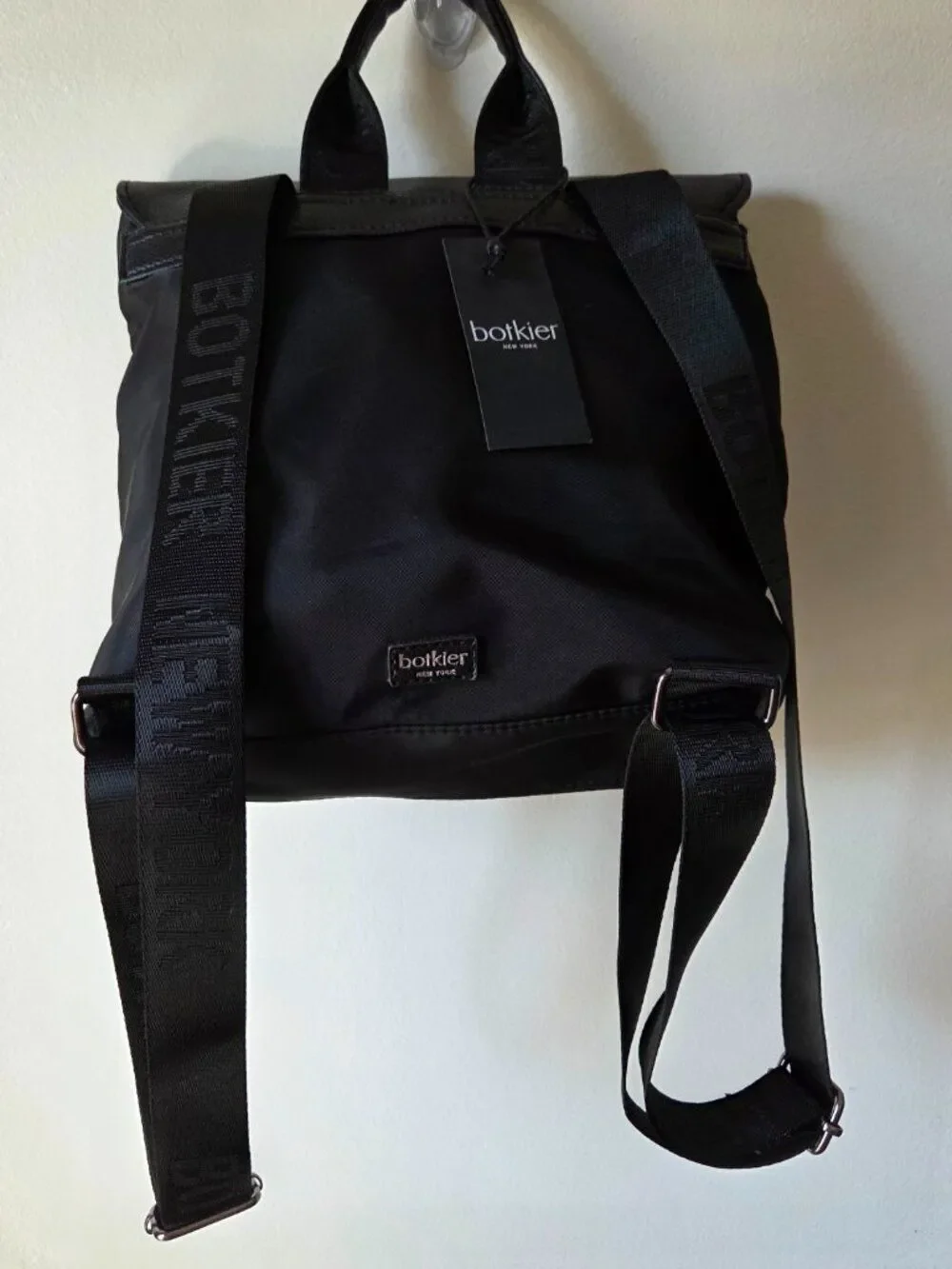 NEW WITH TAG BOTKIER BLACK BACKPACK MEDIUM